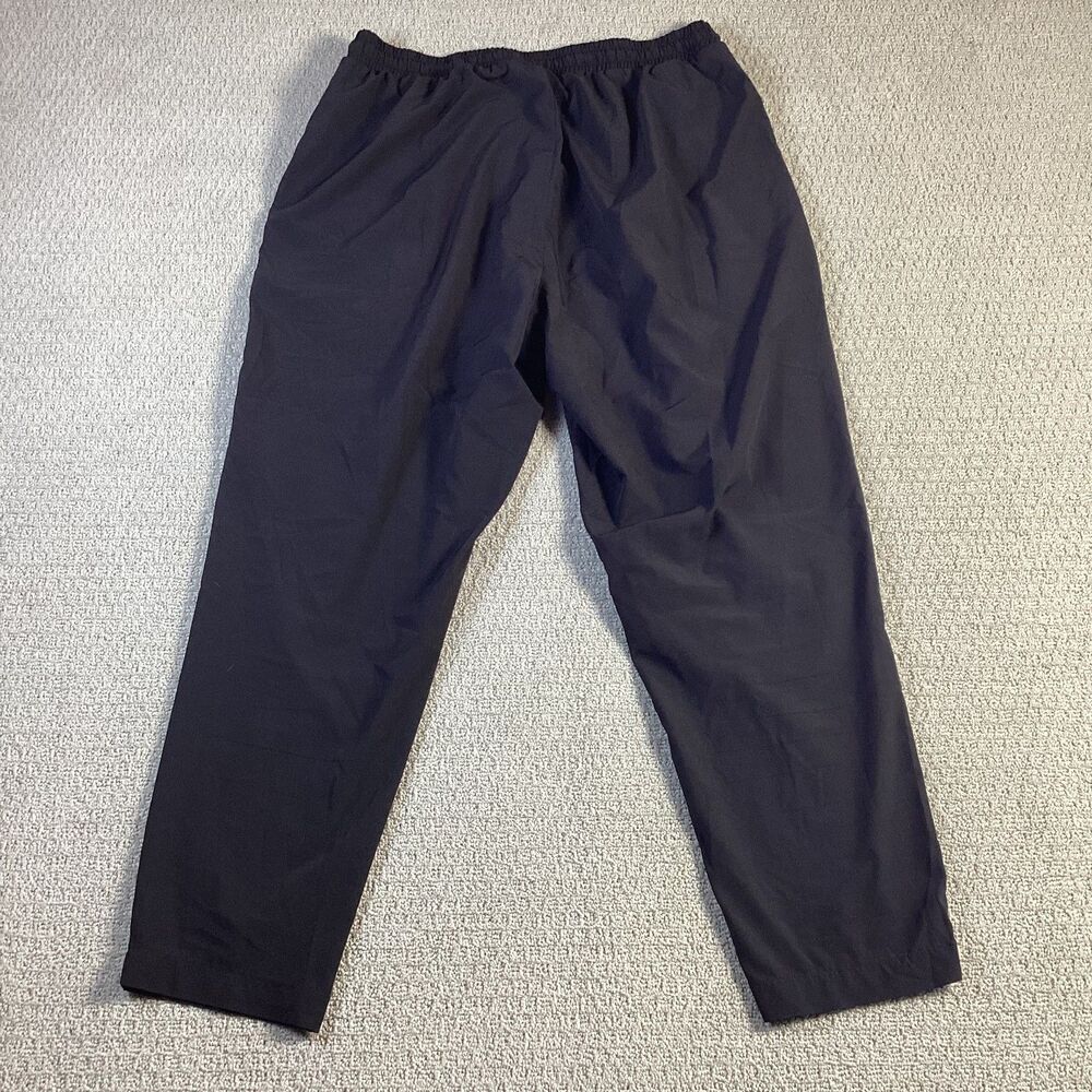 Calvin Klein Mens Black Cargo Jogger Pants Elastic Waist Zip Pockets Size L - Picture 2 of 4